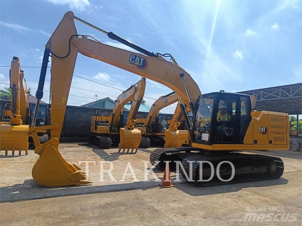 CAT 320-07GC Kāpurķēžu ekskavatori