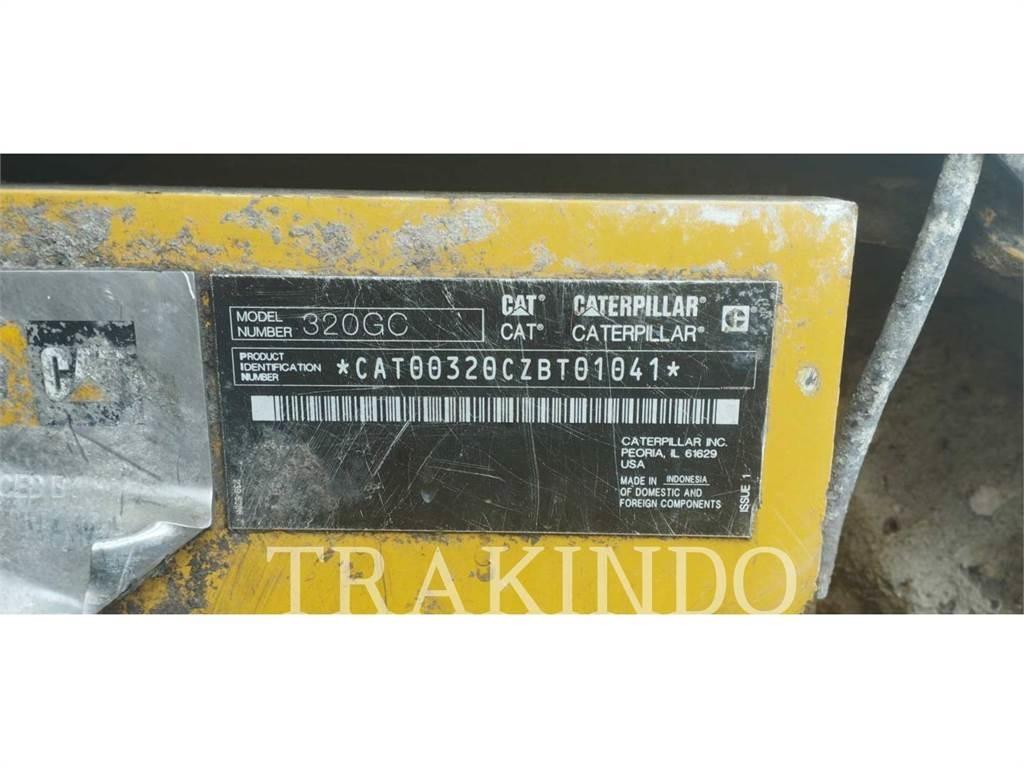 CAT 320-07GC Kāpurķēžu ekskavatori