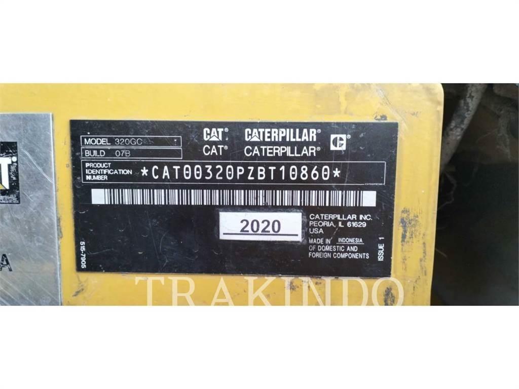 CAT 320-07GC Kāpurķēžu ekskavatori