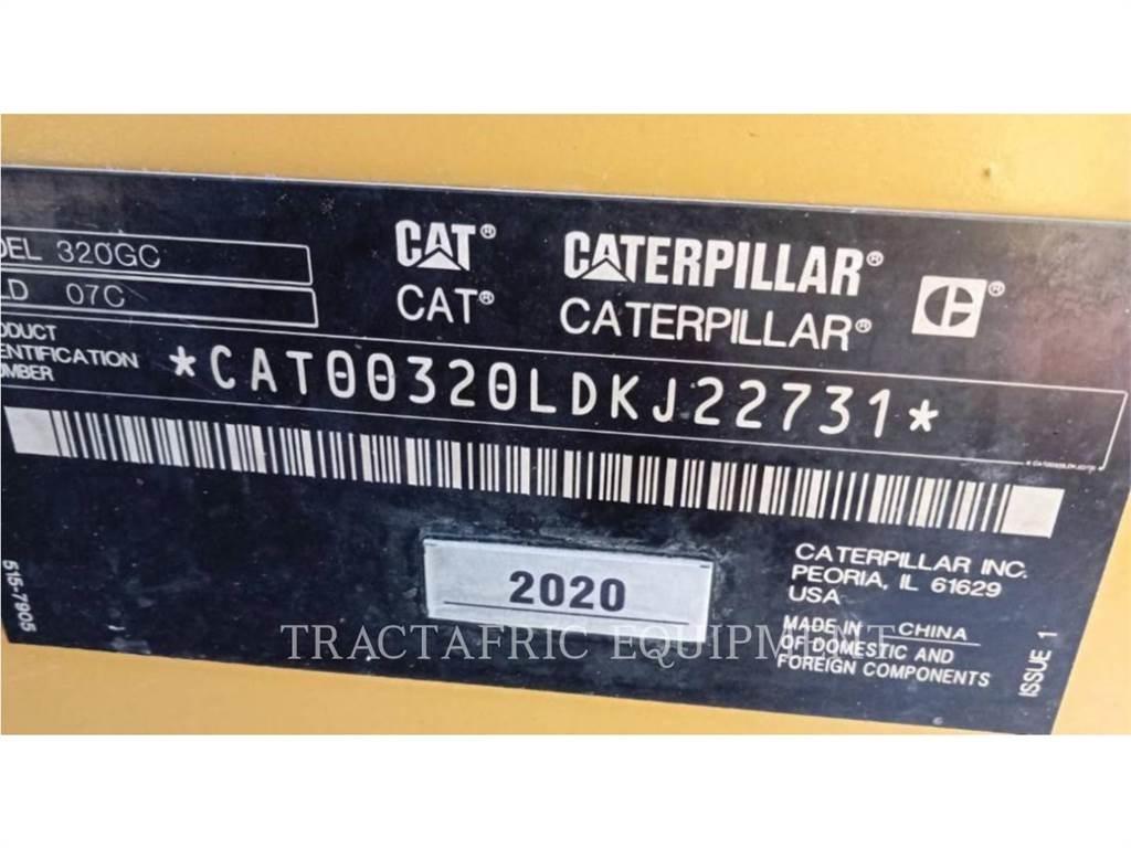 CAT 320-07GC Kāpurķēžu ekskavatori