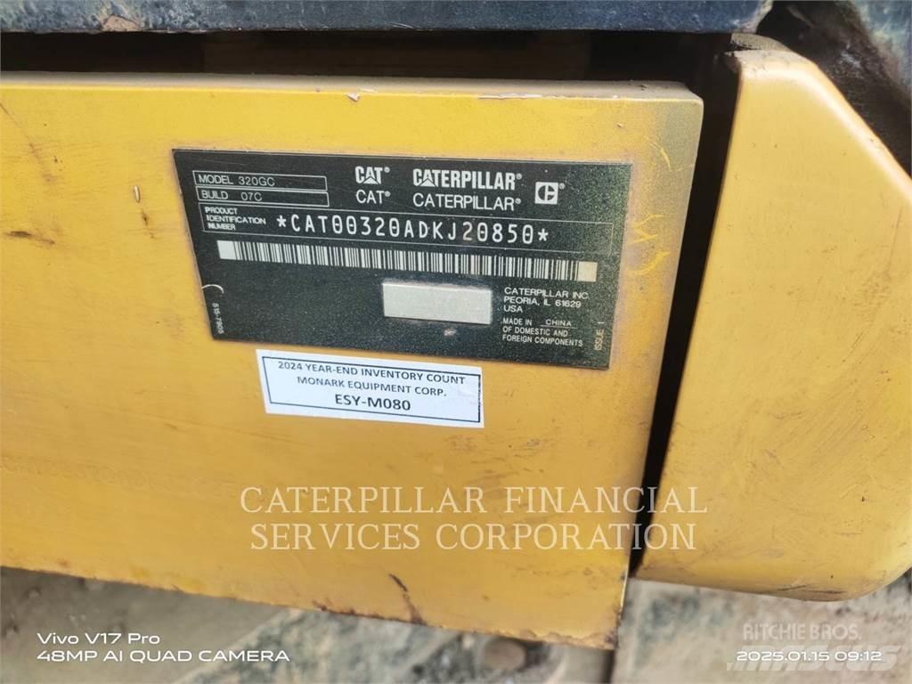 CAT 320-07GC Kāpurķēžu ekskavatori