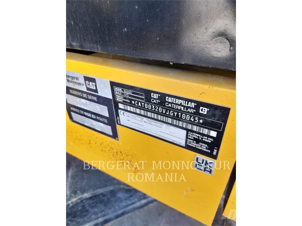 CAT 320-07GC Kāpurķēžu ekskavatori
