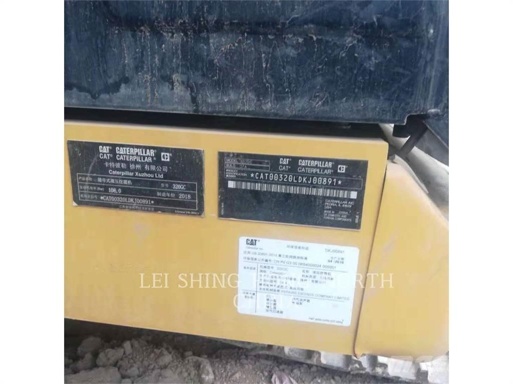 CAT 320-07GC Kāpurķēžu ekskavatori