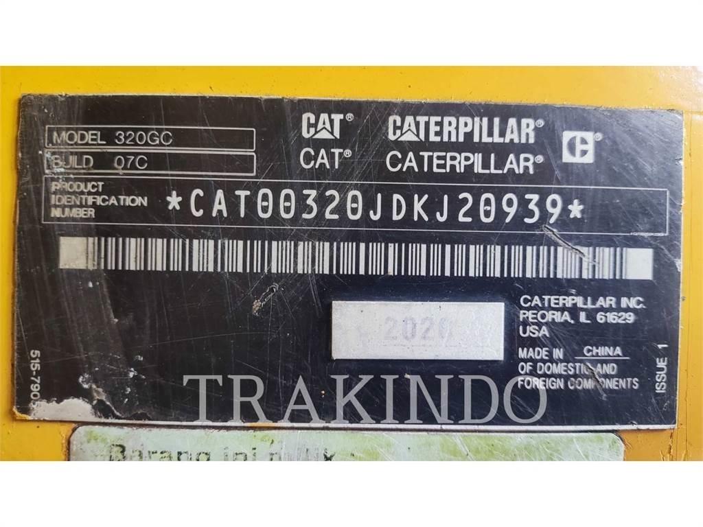 CAT 320-07GC Kāpurķēžu ekskavatori