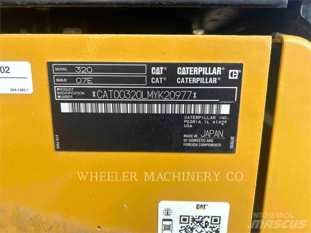 CAT 320 CF Kāpurķēžu ekskavatori