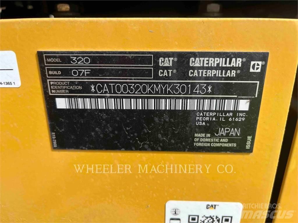 CAT 320 CF Kāpurķēžu ekskavatori