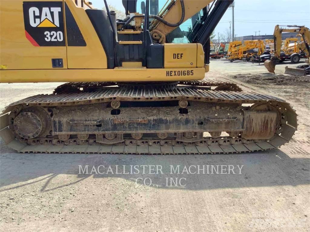 CAT 32007 Kāpurķēžu ekskavatori