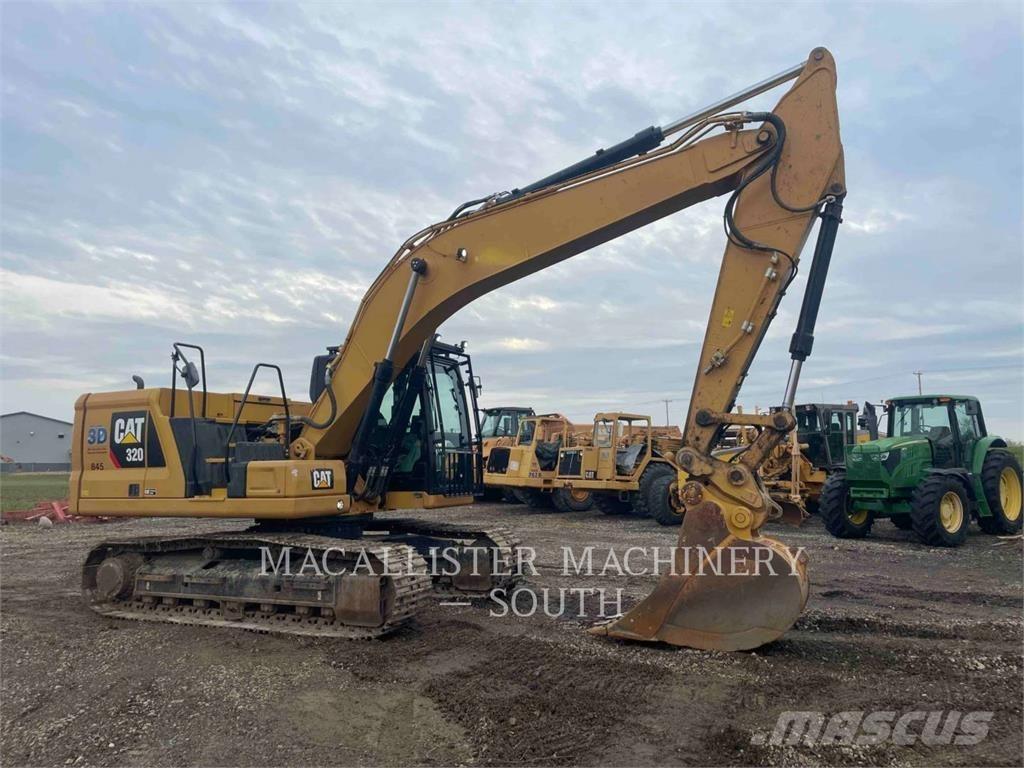 CAT 32007 Kāpurķēžu ekskavatori