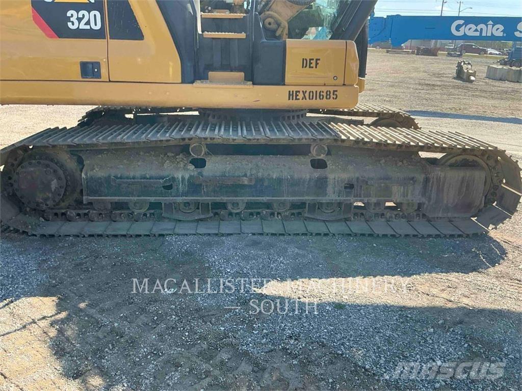 CAT 32007 Kāpurķēžu ekskavatori