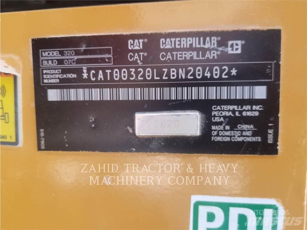 CAT 32007 Kāpurķēžu ekskavatori