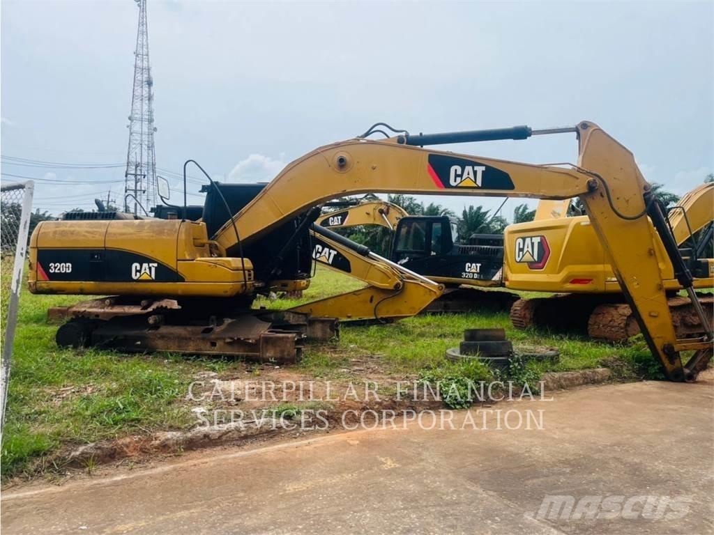 CAT 320D Kāpurķēžu ekskavatori