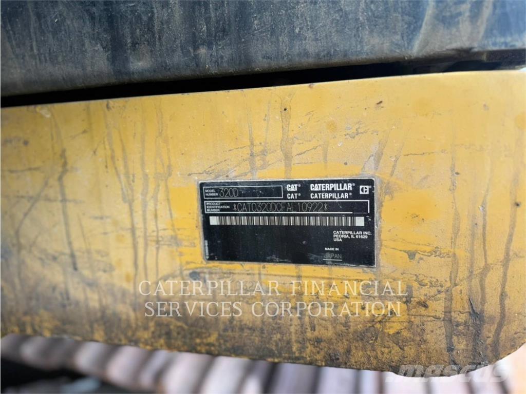 CAT 320D Kāpurķēžu ekskavatori