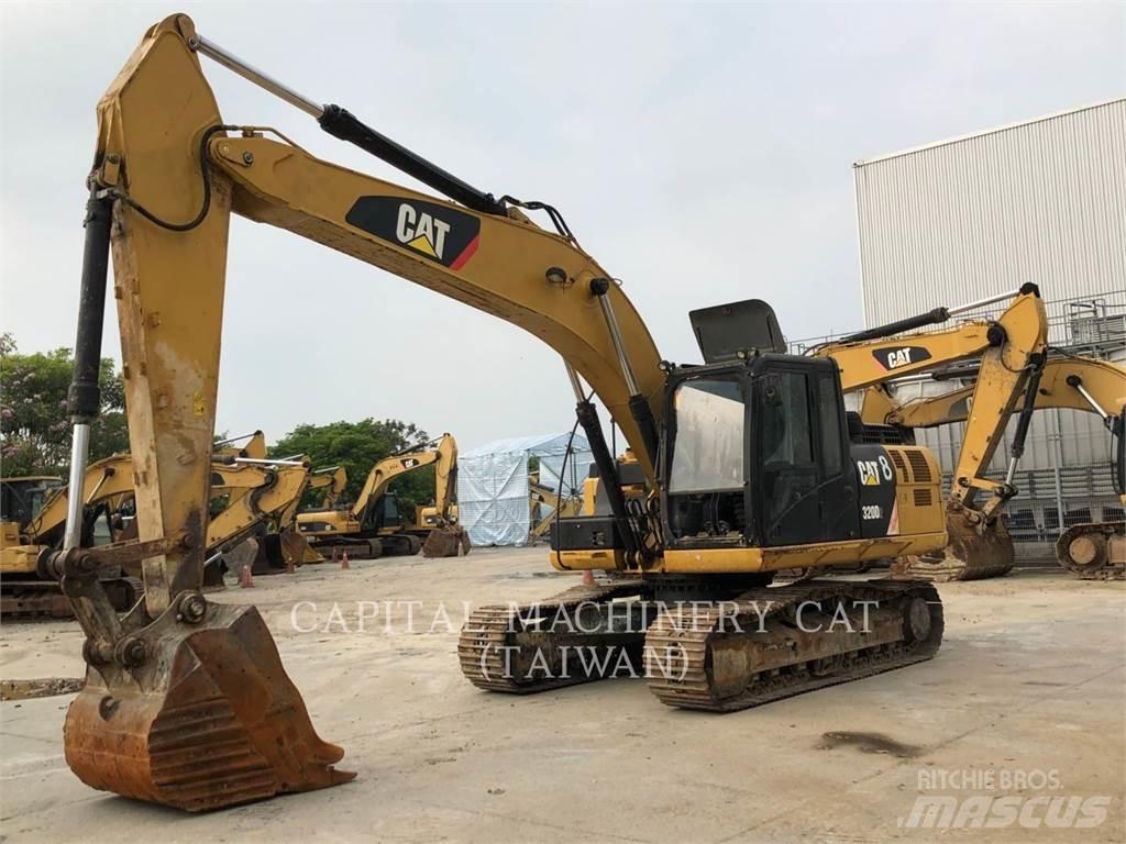CAT 320D2 Kāpurķēžu ekskavatori