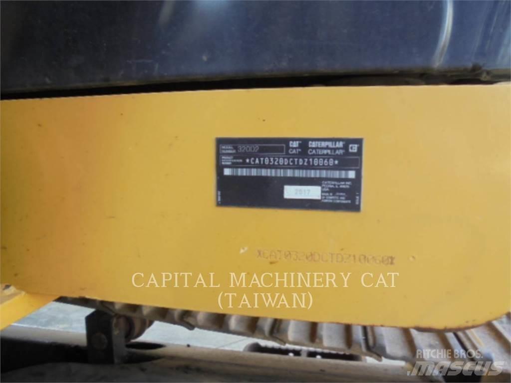 CAT 320D2 Kāpurķēžu ekskavatori