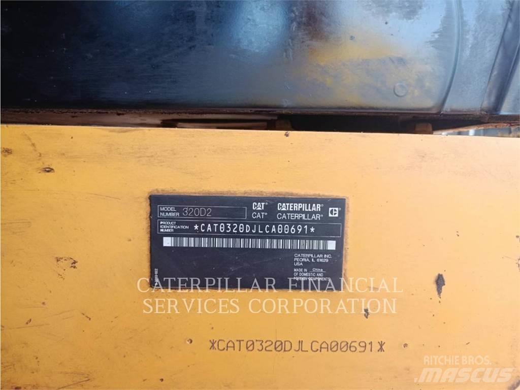 CAT 320D2 Kāpurķēžu ekskavatori