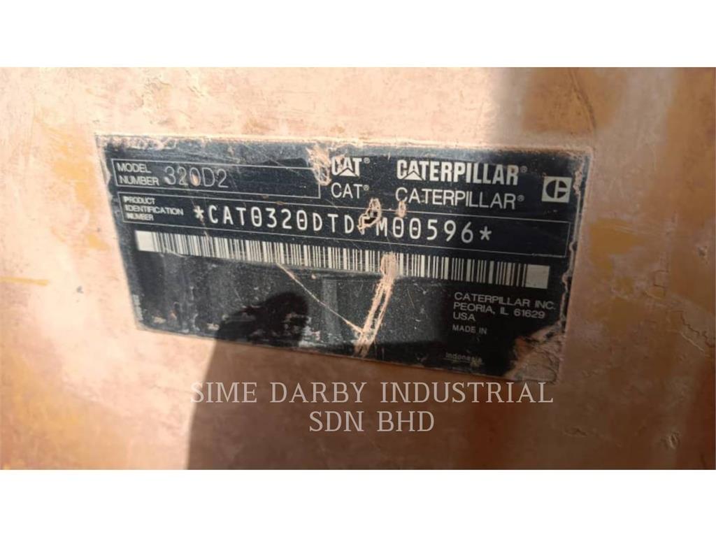 CAT 320D2 Kāpurķēžu ekskavatori