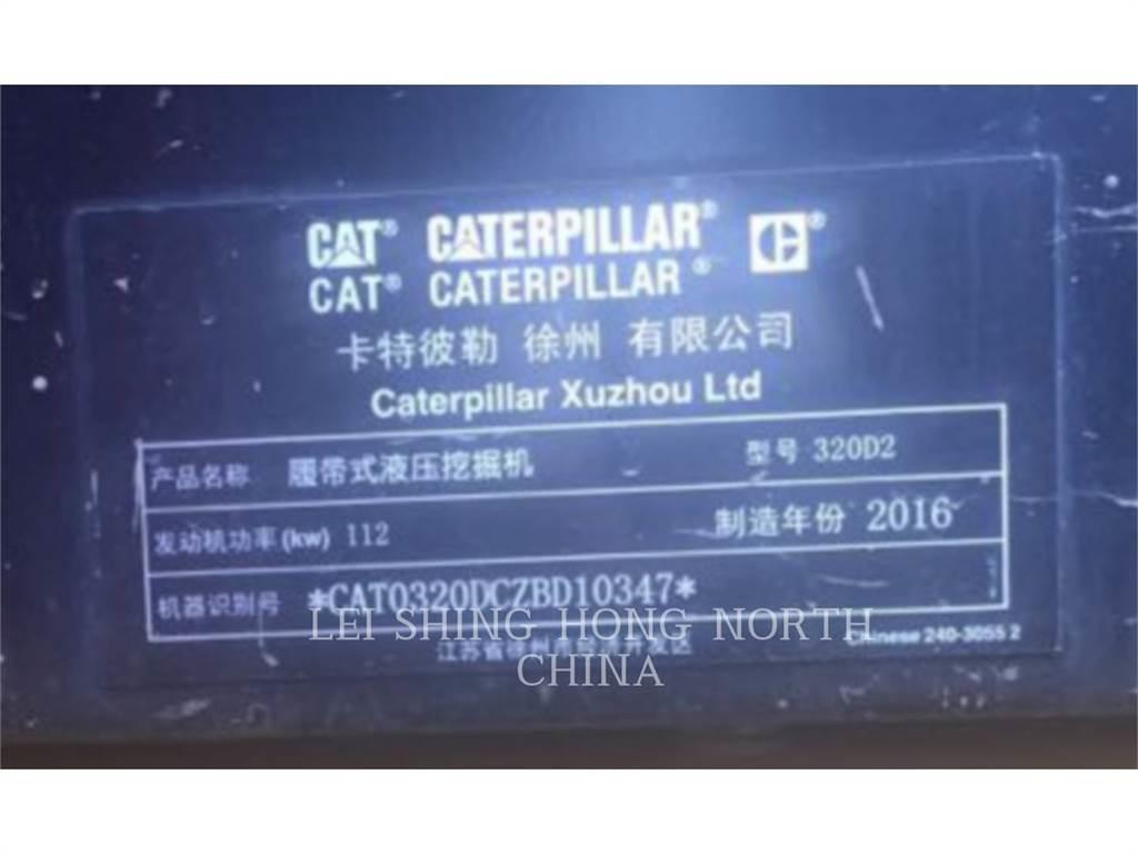 CAT 320D2 Kāpurķēžu ekskavatori