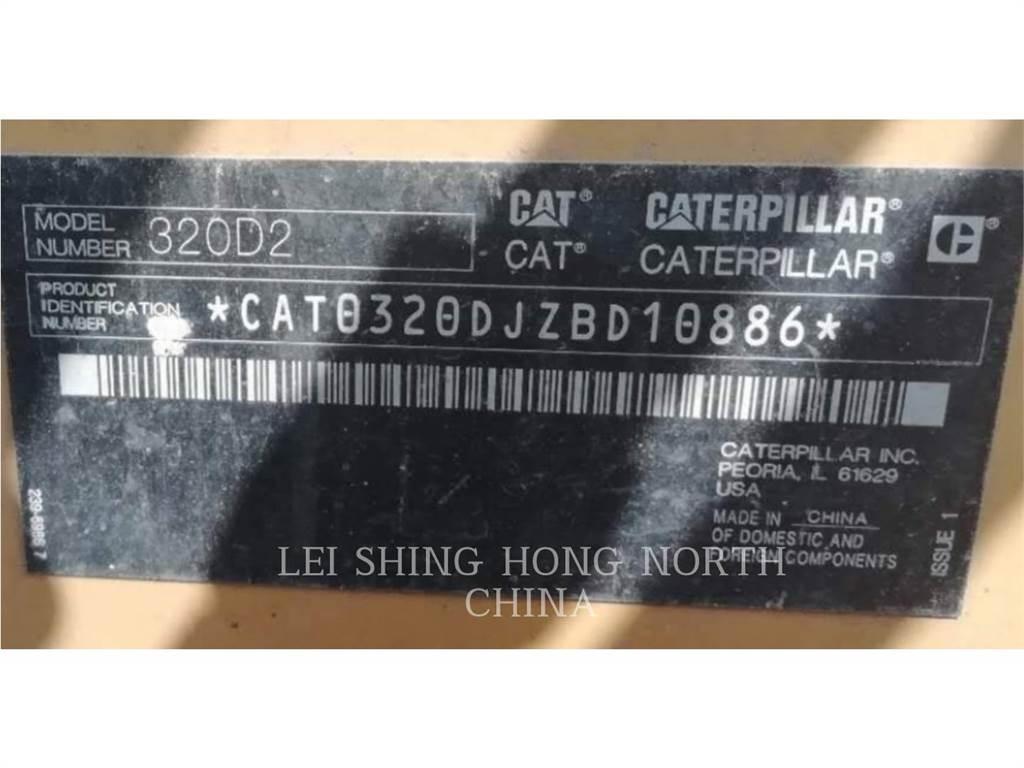 CAT 320D2 Kāpurķēžu ekskavatori