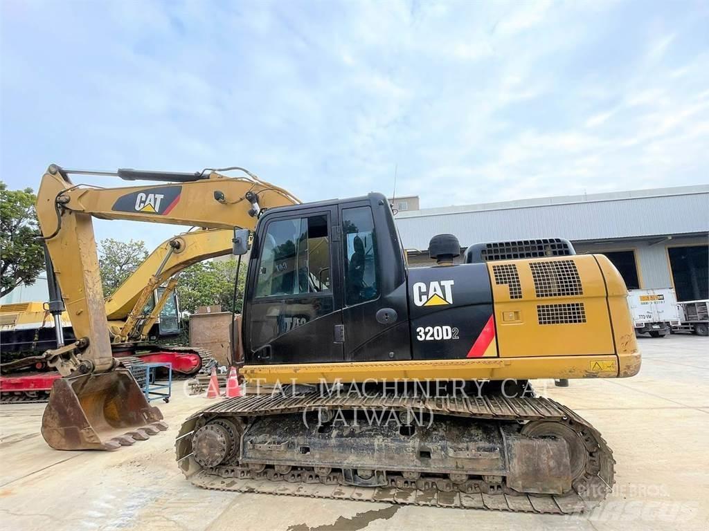 CAT 320D2 Kāpurķēžu ekskavatori