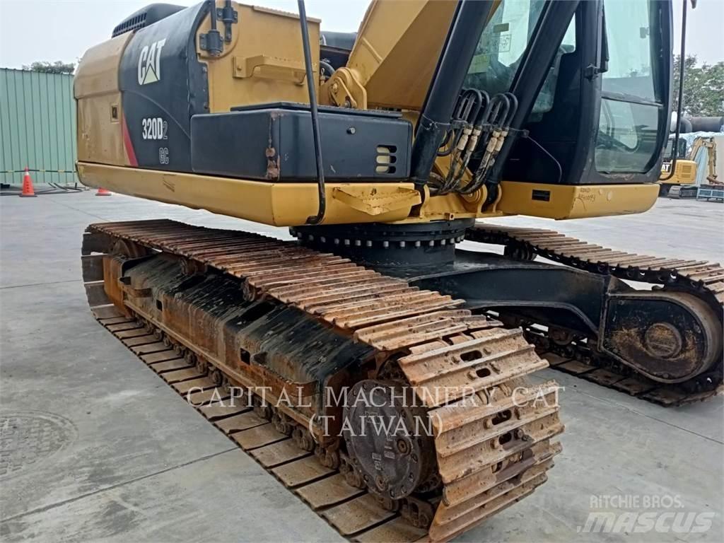 CAT 320D2GC Kāpurķēžu ekskavatori
