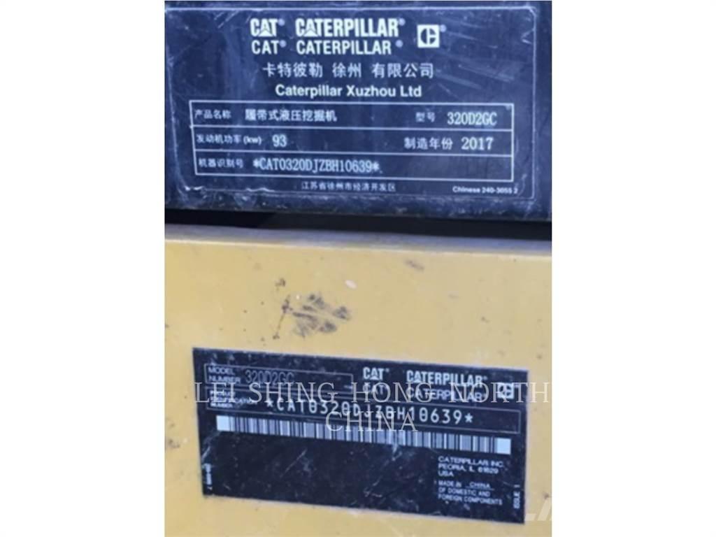 CAT 320D2GC Kāpurķēžu ekskavatori