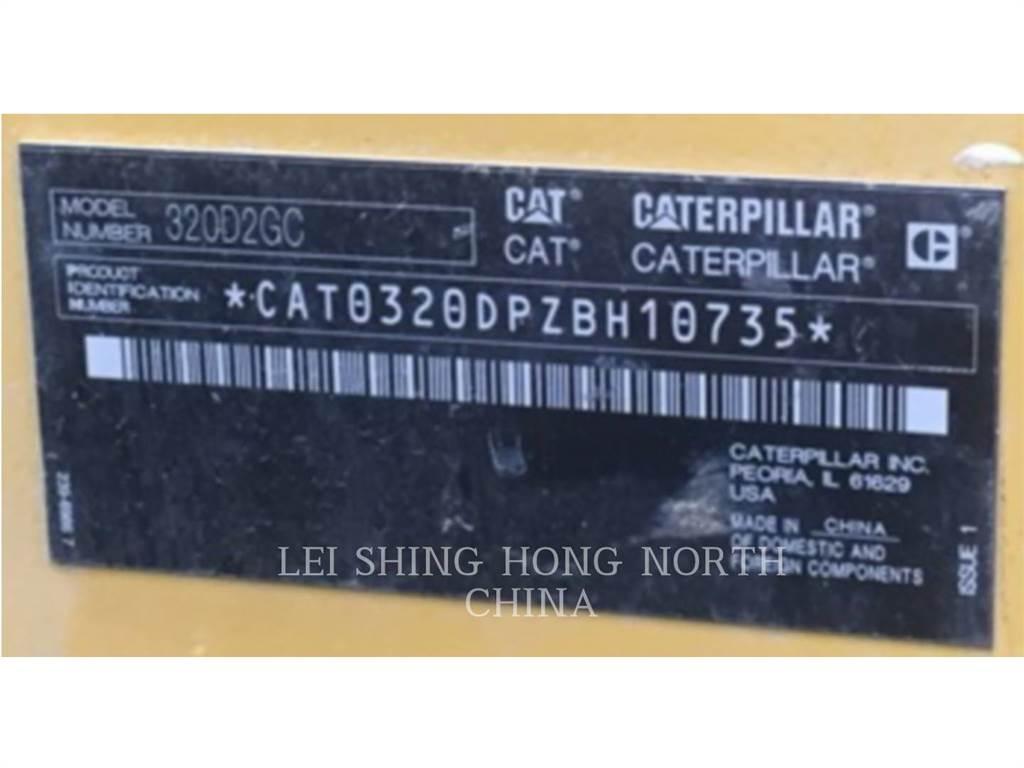 CAT 320D2GC Kāpurķēžu ekskavatori