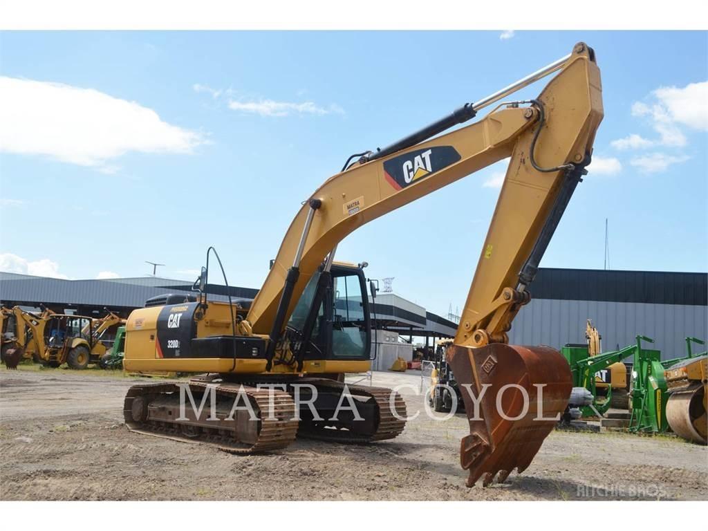 CAT 320D2GC Kāpurķēžu ekskavatori