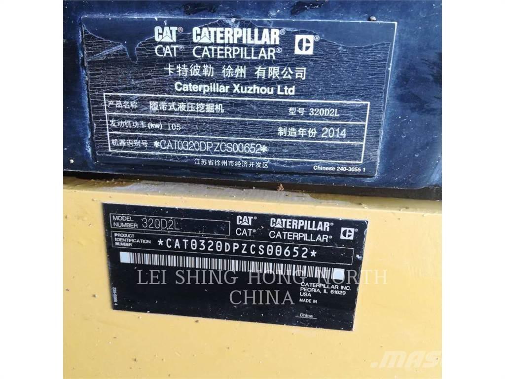CAT 320D2L Kāpurķēžu ekskavatori