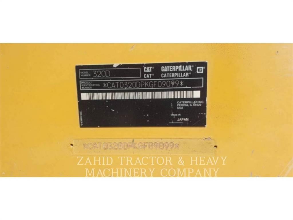 CAT 320DL Kāpurķēžu ekskavatori
