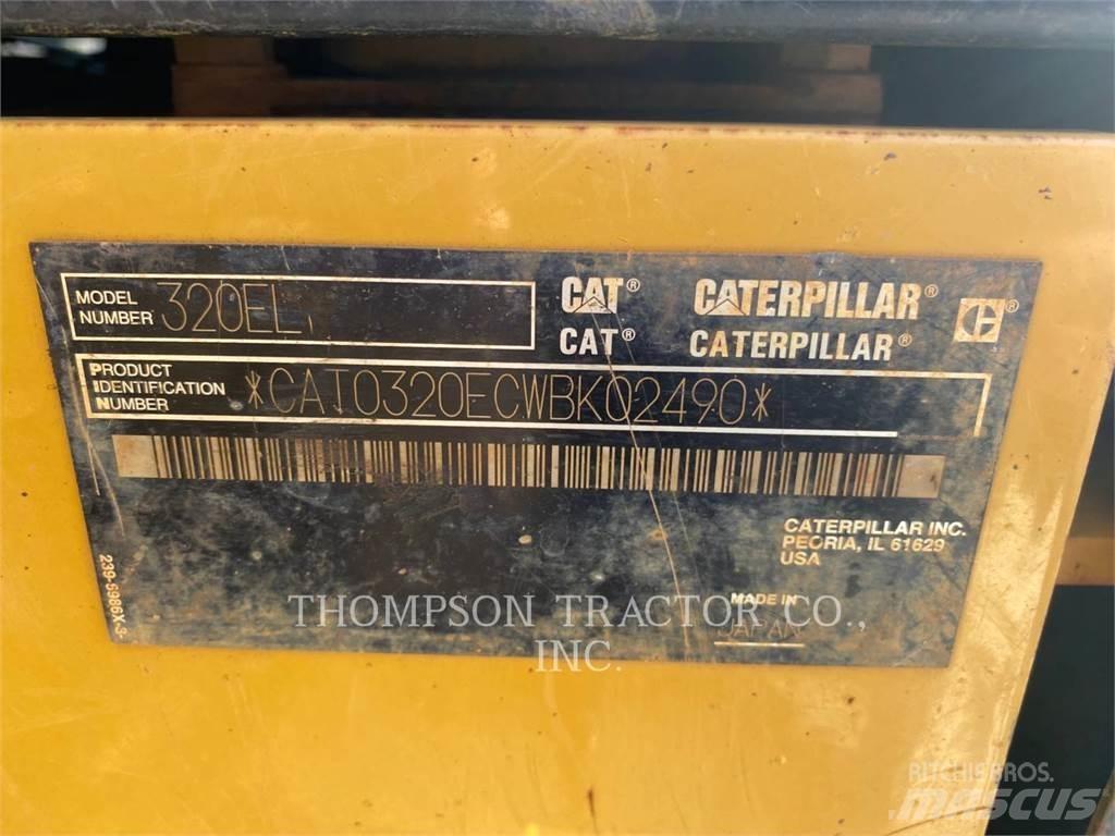 CAT 320EL Kāpurķēžu ekskavatori