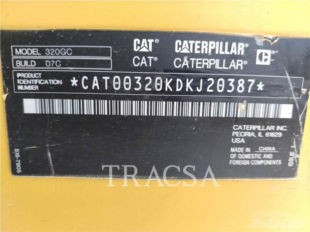 CAT 320GC Kāpurķēžu ekskavatori