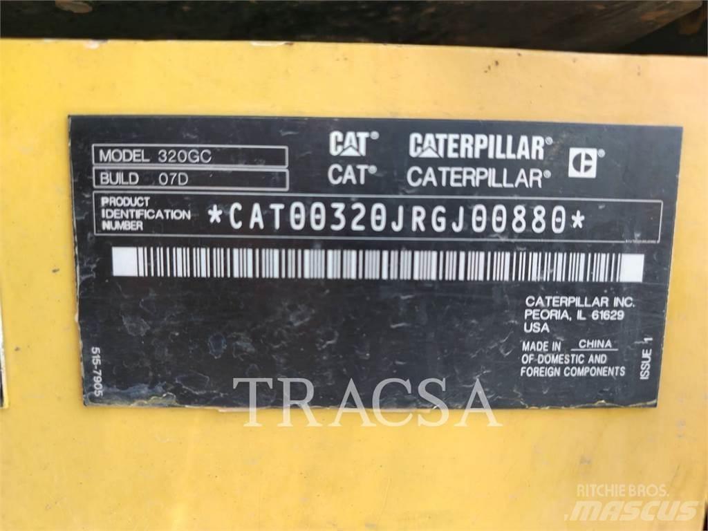 CAT 320GC Kāpurķēžu ekskavatori
