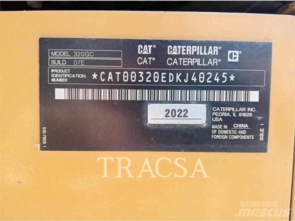 CAT 320GC Kāpurķēžu ekskavatori