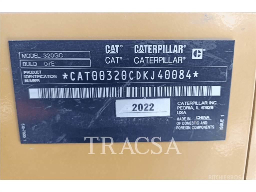 CAT 320GC Kāpurķēžu ekskavatori