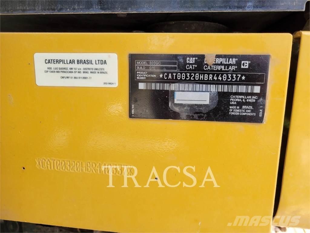 CAT 320GC Kāpurķēžu ekskavatori