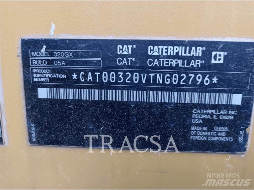 CAT 320GX Kāpurķēžu ekskavatori