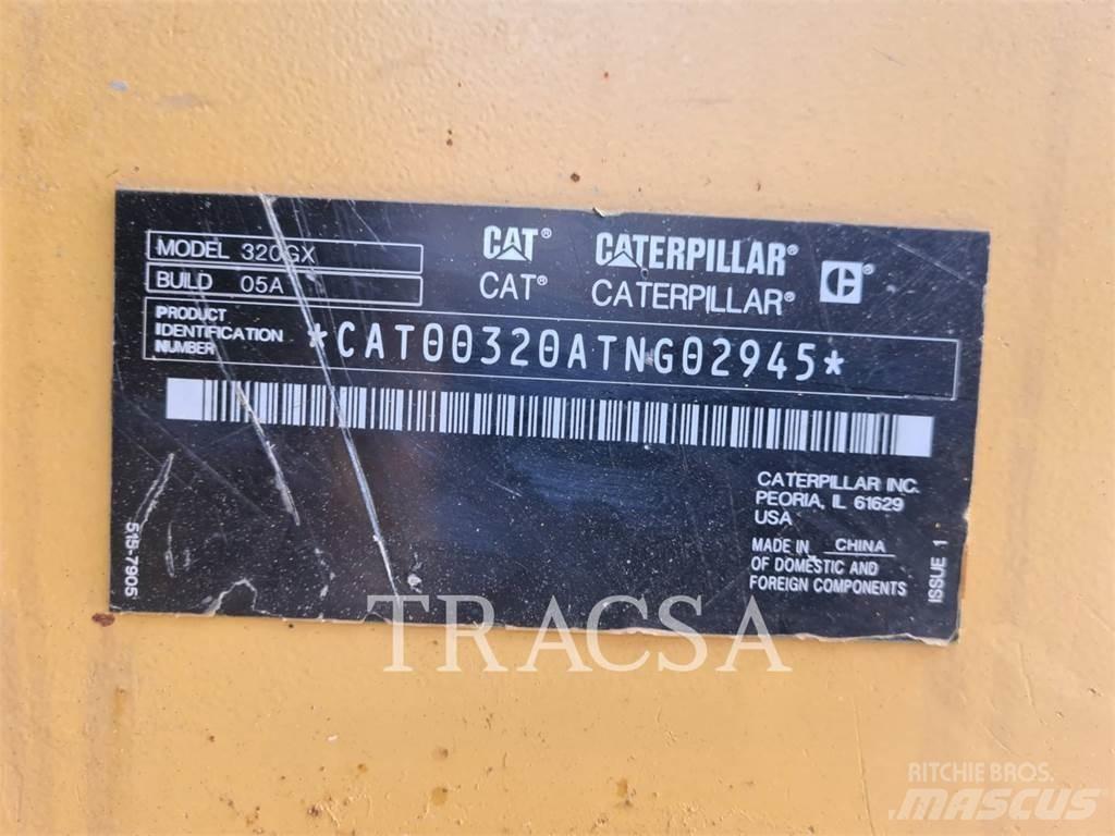 CAT 320GX Kāpurķēžu ekskavatori