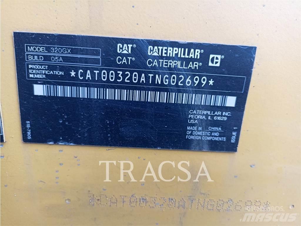 CAT 320GX Kāpurķēžu ekskavatori