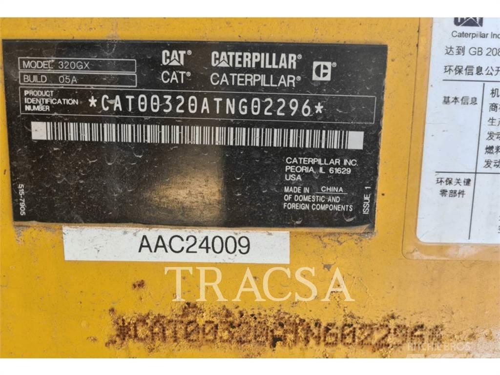 CAT 320GX Kāpurķēžu ekskavatori