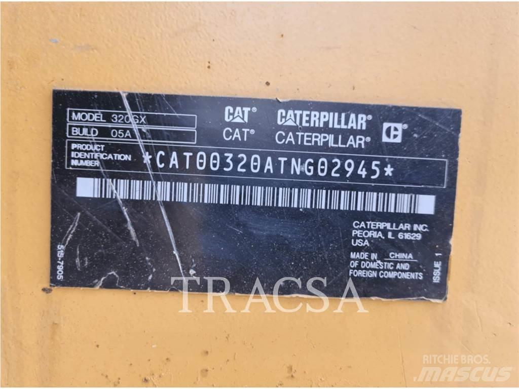 CAT 320GX Kāpurķēžu ekskavatori