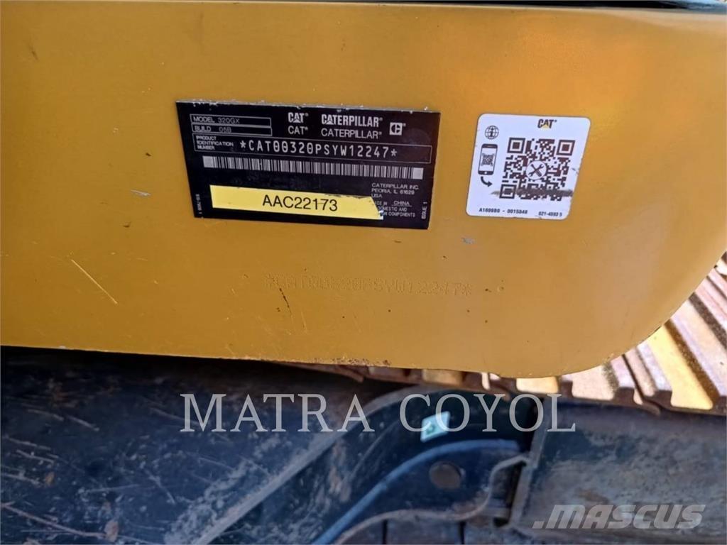 CAT 320GX Kāpurķēžu ekskavatori