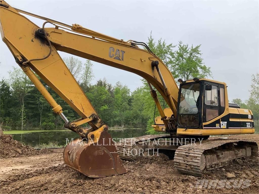 CAT 322L Kāpurķēžu ekskavatori