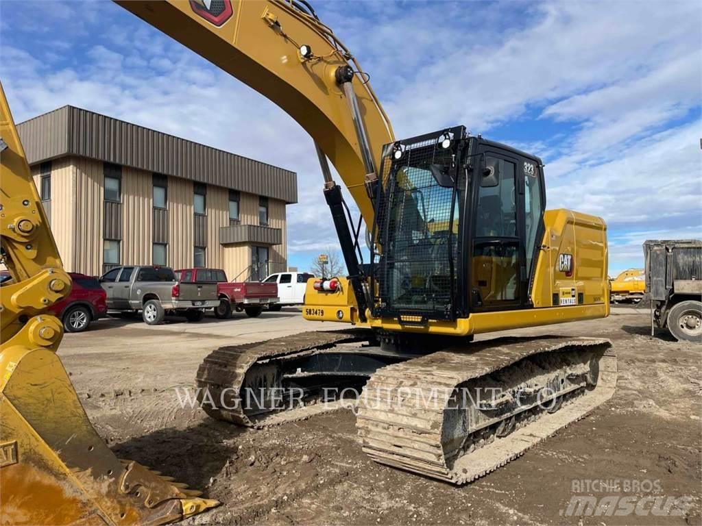 CAT 323 Kāpurķēžu ekskavatori