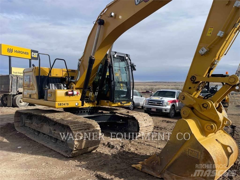 CAT 323 Kāpurķēžu ekskavatori