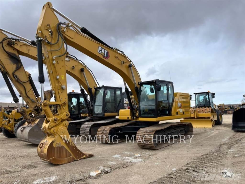 CAT 323 Kāpurķēžu ekskavatori