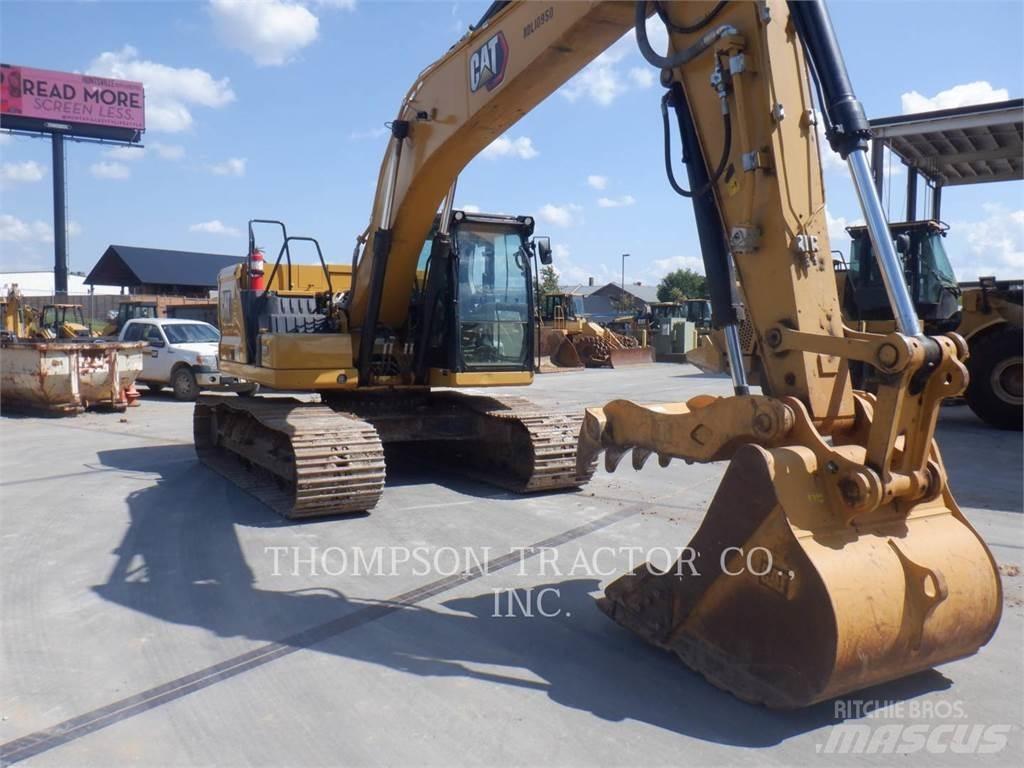 CAT 323 Kāpurķēžu ekskavatori