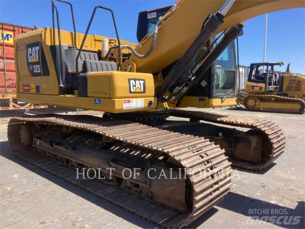 CAT 323 Kāpurķēžu ekskavatori