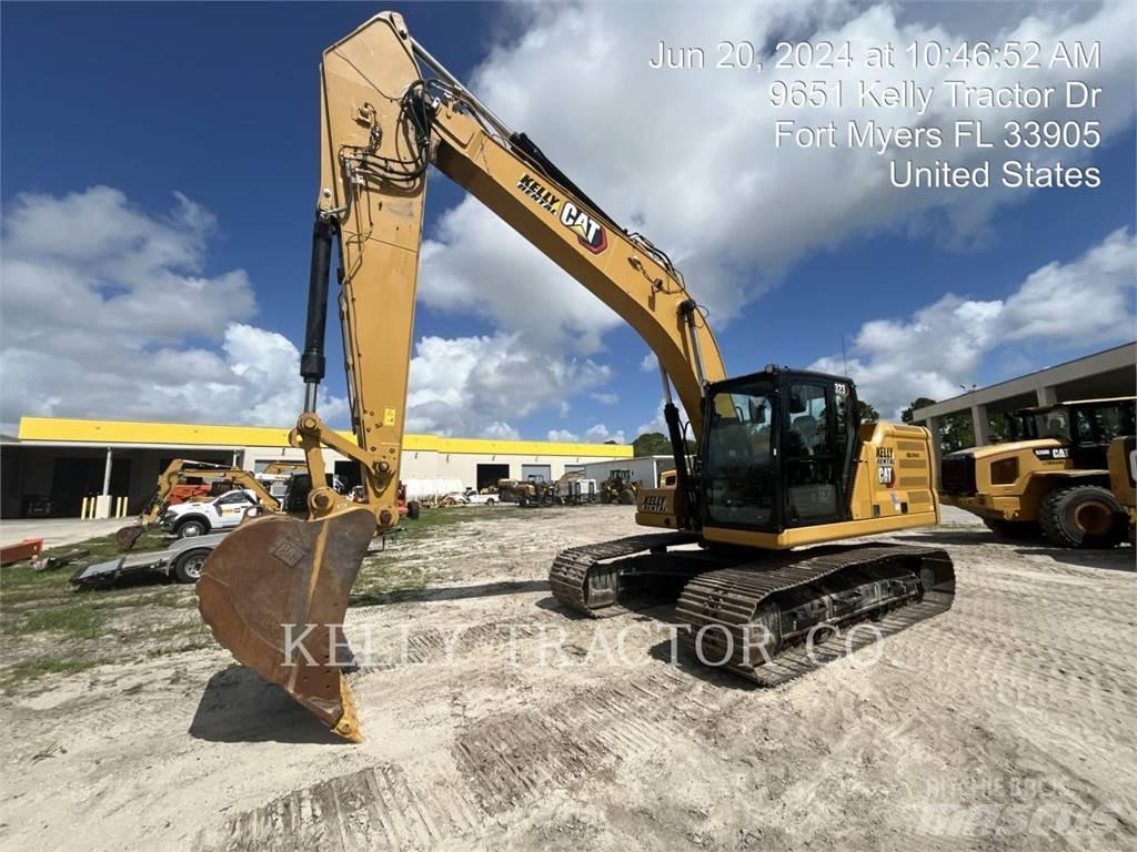 CAT 323 Kāpurķēžu ekskavatori