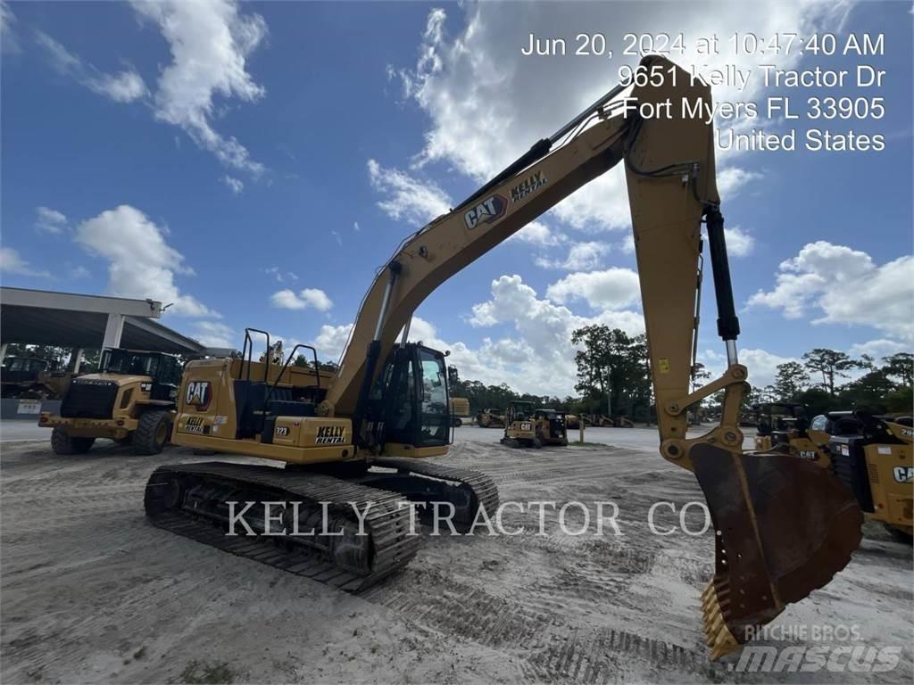 CAT 323 Kāpurķēžu ekskavatori