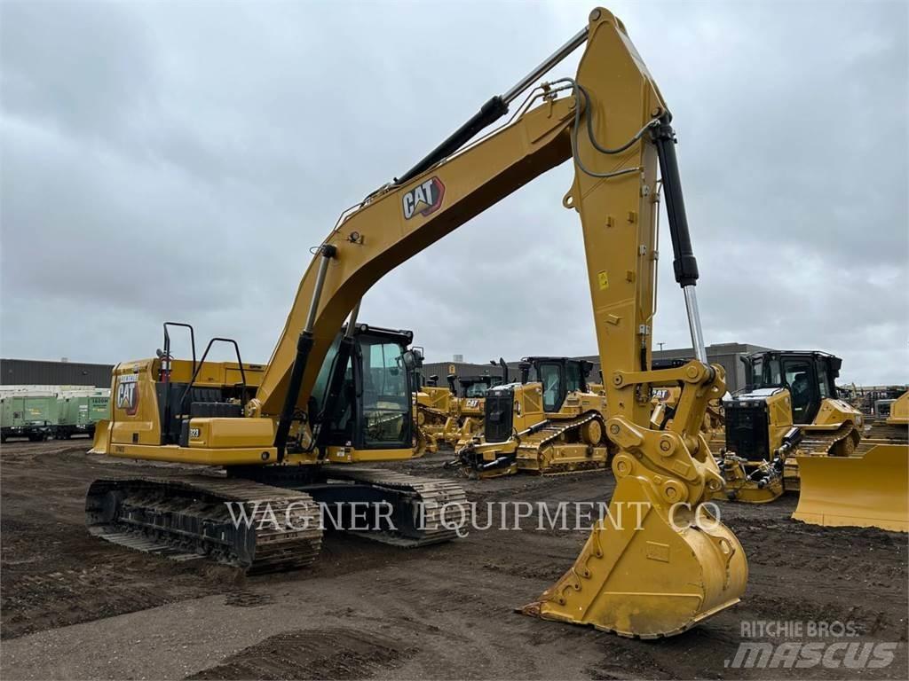 CAT 323 Kāpurķēžu ekskavatori